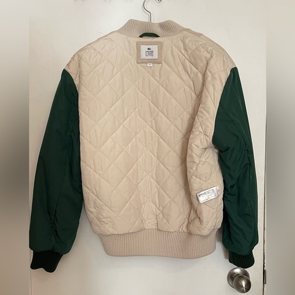 Women's Lacoste Oversized Wool Teddy Jacket XS - Picture 8 of 12